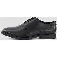 Clarks Banbury Derby Black Leather