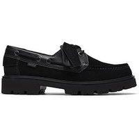 Clarks Cleyhill Boat Shoe - Black
