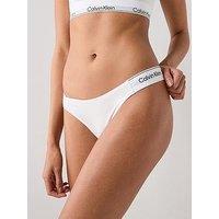 Calvin Klein String Bikini Bottoms - White