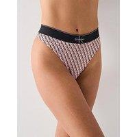 Calvin Klein Thong - Red/White