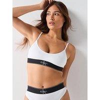 Calvin Klein Unlined Bralette - White