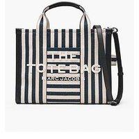Marc Jacobs The Medium Tote Bag Stripe - Blue