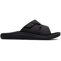 Clarks Brinkley Sliders - Black
