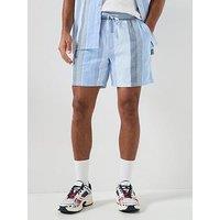 Tommy Jeans Tured Stripe Short Chino Shorts - Sweet Blue Stripes