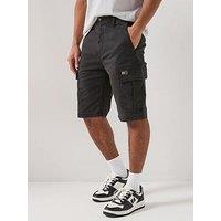 Tommy Jeans Otis Washed Cargo Shorts - Black