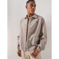 Tommy Jeans Sport Overshirt Jacket - Limestone Dust