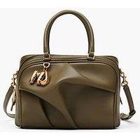 Marc Jacobs The Small Wave Leather Bag - Olive