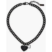 Marc Jacobs Heart Balloon Pave Necklace