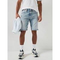 Tommy Jeans Ronnie Regular Fit Denim Shorts - Denim Light