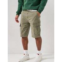 Tommy Jeans Otis Washed Cargo Shorts - Utility Sage