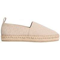 Calvin Klein Oblique Espadrilles - Grey