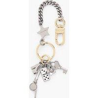Marc Jacobs The Domino Effect Cluster Bag Charm - Silver