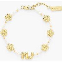 Marc Jacobs Balloon Beaded Bracelet - Gold
