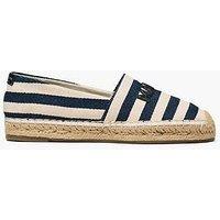 Marc Jacobs The Striped Canvas Espadrille - Blue