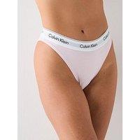 Calvin Klein High Leg Tanga - Pink