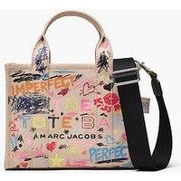 Marc Jacobs The Small Scribble Tote Bag - Beige