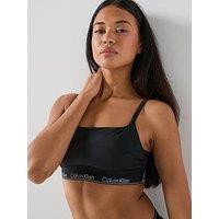 Calvin Klein Square Neck Bralette - Black