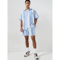 Tommy Jeans Relaxed Stripe Short Sleeve Shirt - Sweet Blue Stripes