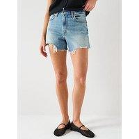 Levi'S Ribcage Short Zip - Blue