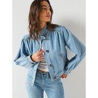 Levi'S Parker Pretty Short Coat - Blue