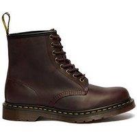 Dr Martens Dr 1460 8 Eye Crazy Horse Lace Up Boots - Dark Red