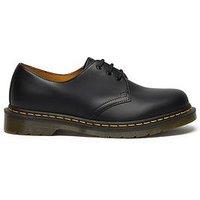 Dr Martens Dr 1461 3 Eye Smooth Leather Lace Up Shoe - Black