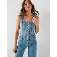 Levi'S Sculpted Top - Blue