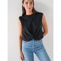 Levi'S Jemma Knot T-Shirt - Black