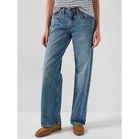 Levi'S Low Loose Straight Leg Jeans - Blue