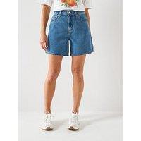 Levi'S High Baggy Short - Blue