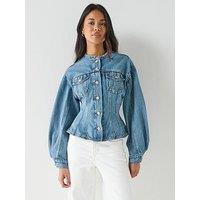Levi'S Sculpted Trucker Jacket - Blue