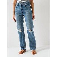 Levi'S Easy Dad Relaxed Fit Straight Leg Jeans - Gorgeous Gal Blue