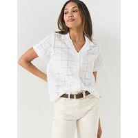 Levi'S Albie Novelty Camp Shirt - White
