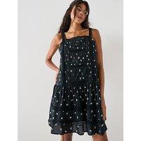 Levi'S Kate Pintuck Mini Dress - Black