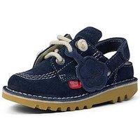 Kickers Kick Mule Suede Clog - Navy