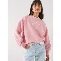 Levi'S Graphic Vintage Boxy Crewneck - Pink
