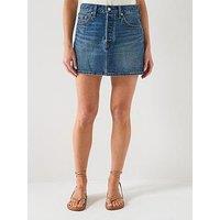 Levi'S Icon Denim Mini Skirt - Blue