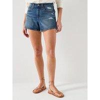 Levi'S 501 Curve Shorts - Blue