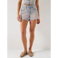 Levi'S 501 Curve Shorts - Rose Up Raw Hem - Pink