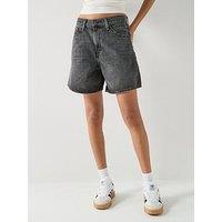 Levi'S High Baggy Shorts - Black