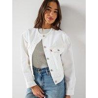 Levi'S Collarless Shrunken 90S Trucker - White