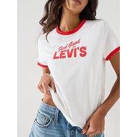 Levi'S Graphic Favourite Tee Ringer - White