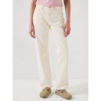 Levi'S 501 '90S Jeans - Ecru Booper No Damage - White