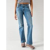 Levi'S Levi&Rsquo;S Superlow Y2K Low Rise Bootcut Stretch Jeans - Medium Indigo Stonewash