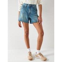 Levi'S Cinch Mid-Thigh Shorts - Blue
