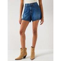 Levi'S Cinch Mid-Thigh Shorts - Blue