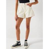 Levi'S Cinch Mid-Thigh Short - White