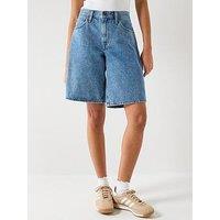Levi'S Middy Jort - Blue