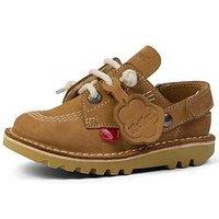 Kickers Kick Mule Nubuck Clog - Tan