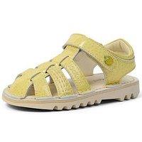 Kickers Kick Fruit Patent Leather Sandal - Yellow
